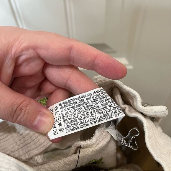 Forever 21 Corduroy Women’s Carpenter Pants Size XS Smiley Face Flowers - Picture 11 of 12